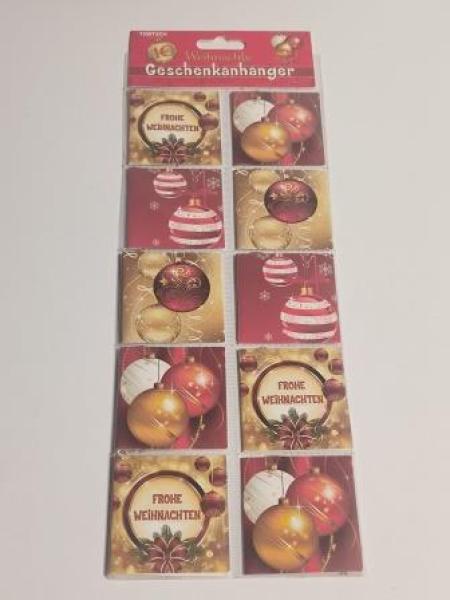 Geschenkanhänger 10 Stück
