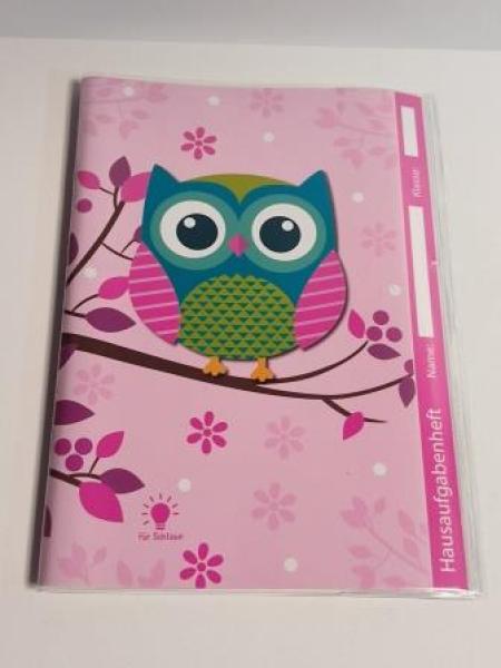 Hausaufgabenheft A5 Eulefür Schlaue Eule
