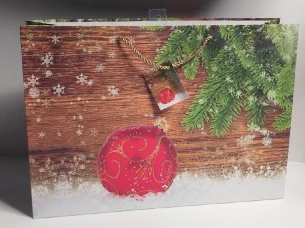 Geschenktasche Vintage WH, 44 x 31 x 12 cm