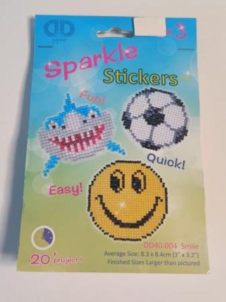 Diamond Dotz Sticker 3er Set Smile