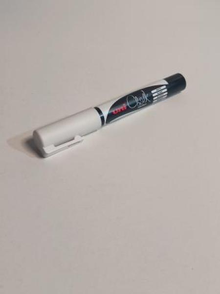 Kreidemarker Uni Chalk weiß