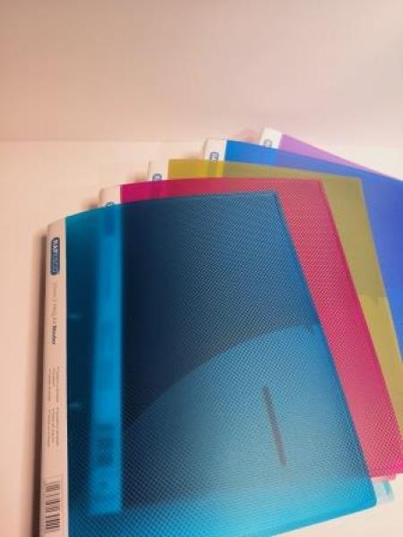 10 RAPESCO®   Ringbücher 2-Ringe grün, blau, pink, violett, hellblau 3,7 cm DIN A4