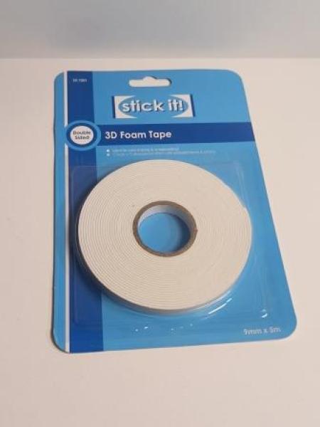 Stick It! STI 7201 Schaumband, Weib, Einheitsgröße, 5 Meter