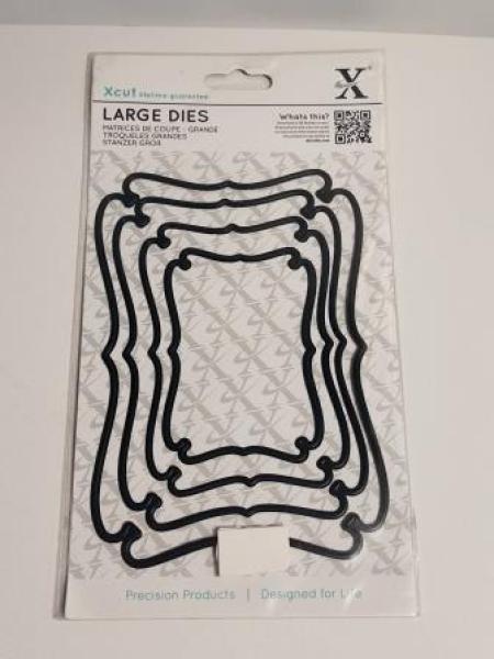 Stanzschablonen Verschachtelt - Parenthese Rechteckig - 2 (Groß)