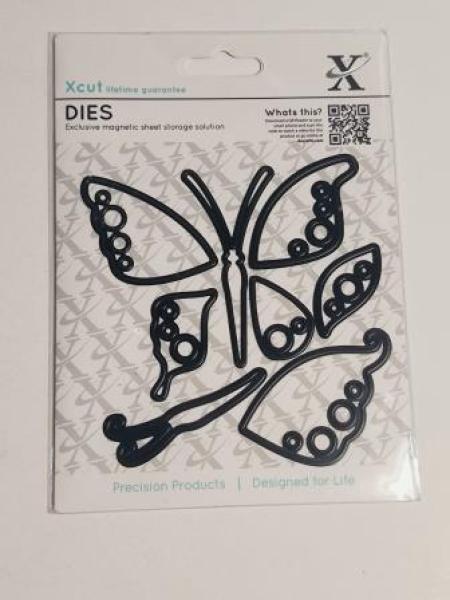 Stanzschablonen Dekorativ (8Stk) - Schmetterlinge