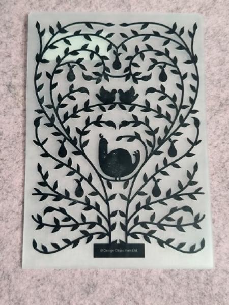 A6 Embossing Folder - 12 Days of Christmas - Tree