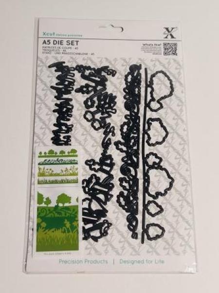 A5 Die Set - English Countryside Borders (4pcs)