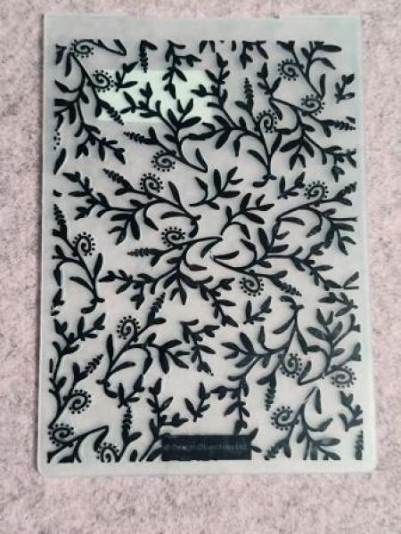 A6 Embossing Folder - Foliage Pattern