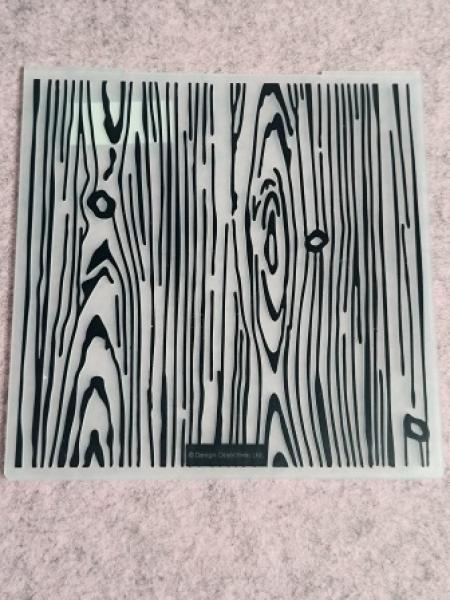 6 x 6" Embossing Folder - Woodgrain