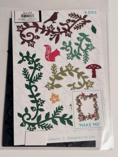 Large Dies (9pcs) - Woodland Flourishes