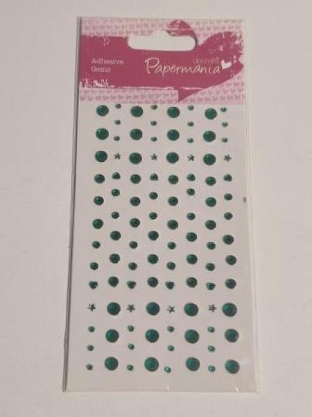 Schmucksteine Selbstklebend (104Stk) - Grün