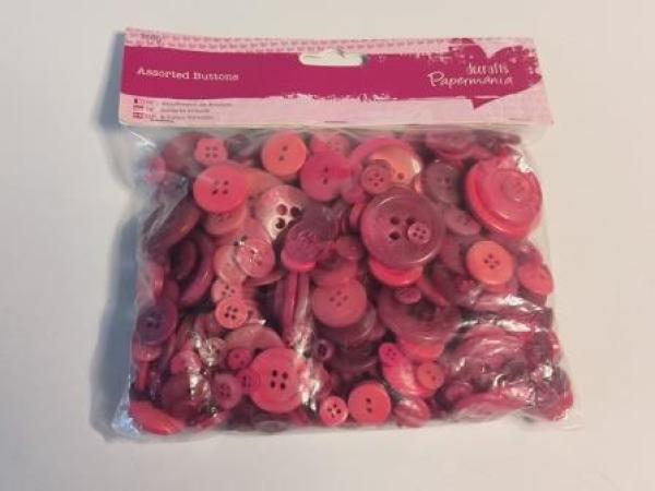 Knöpfe (250g) - Rot