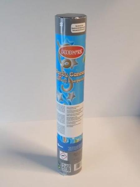 Partypopper 24cm Konfetti Schusshöhe bis zu 5m