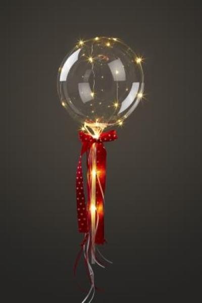 Trend-Ballon ca. Ø 25 cm, transparent, Btl. à 6 St.