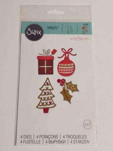 Stanzschablone Christmas