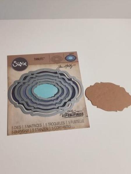 Stanzschablone Ornamente