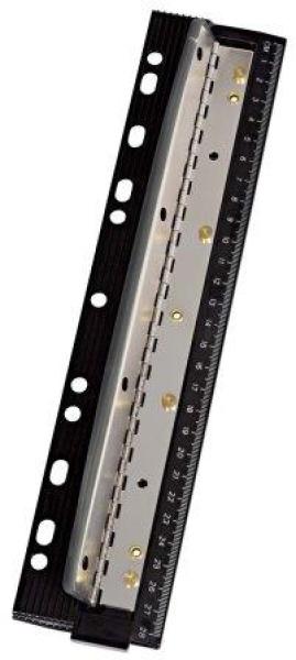 Taschenlocher 8cm 4fach sw