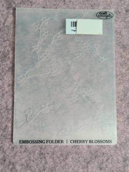 Prägeschablone Blumenzweige