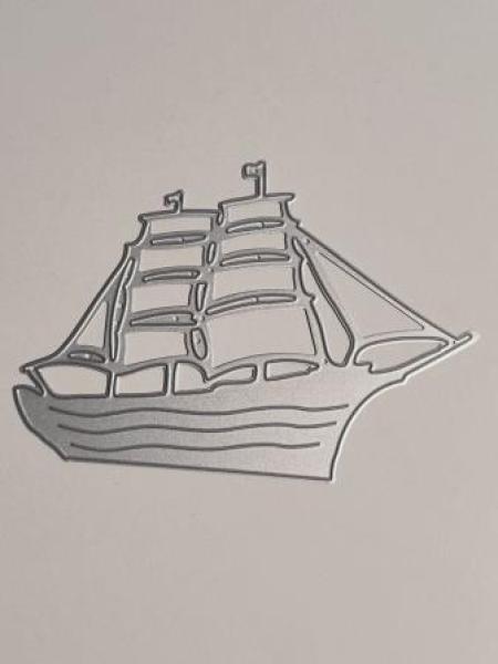 Stanzschablone  Schiff