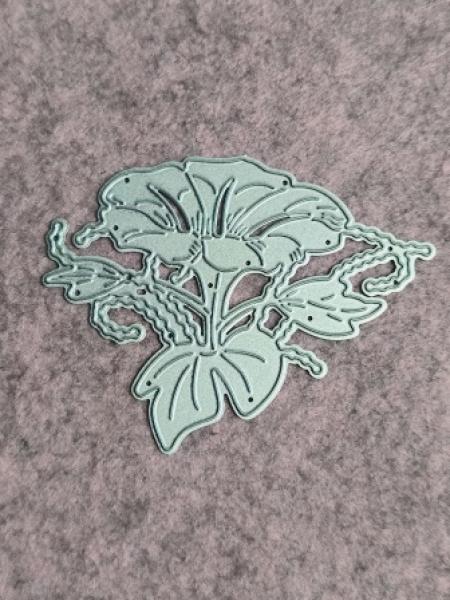 Stanzschablone  Blume