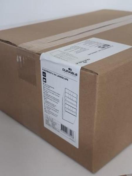 Prospekthalter 6ST A4quer tran