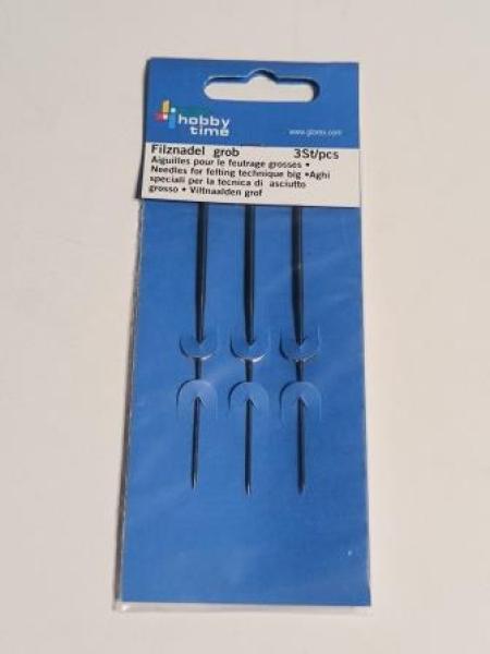 Filznadeln grob 3 Stk/Pg GLOREX  01922