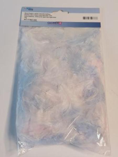 Deco-Federn 10g Pastell-Mix