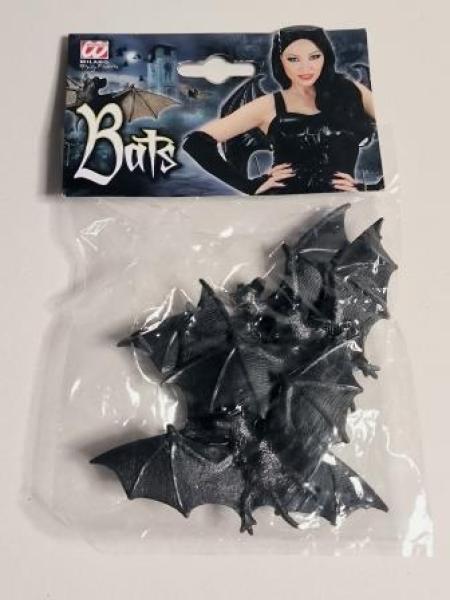 WIDMANN Große * Fledermaus * aus Kunststoff zur Deko für Halloween // Dekoration Fledermäuse Horror Mottoparty Party Motto Grusel Bat Black