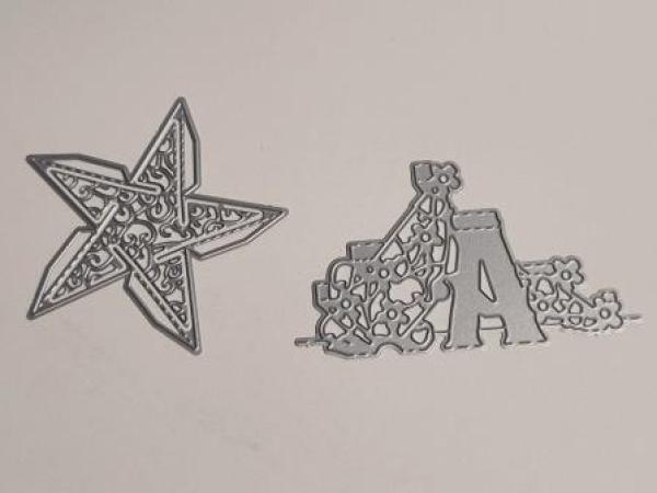 Stanzschablone  3D Karte