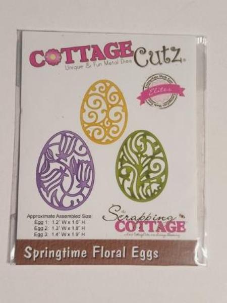 Stanzschablone Ostereier