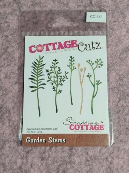 Stanzschablone Garten