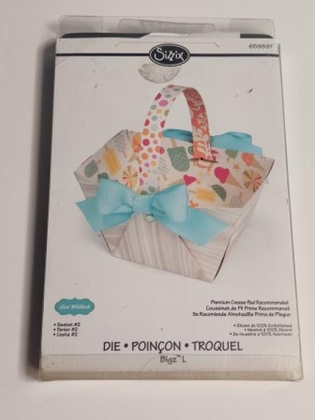 Stanzschablone SIZZIX Bigz L Die BASKET #2 by Lori Whitlock - NEW