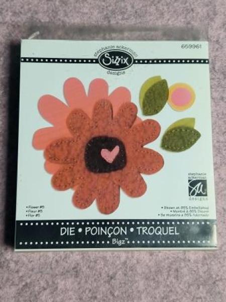 Stanzschablone Blume
