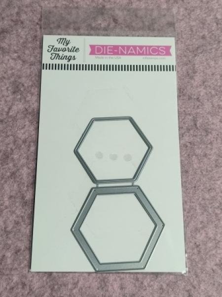 Stanzschablone 6 Ecke