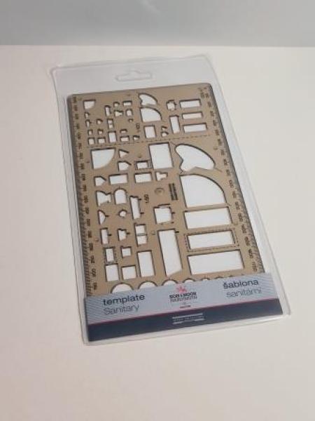 Schablone Sanitärtechnik