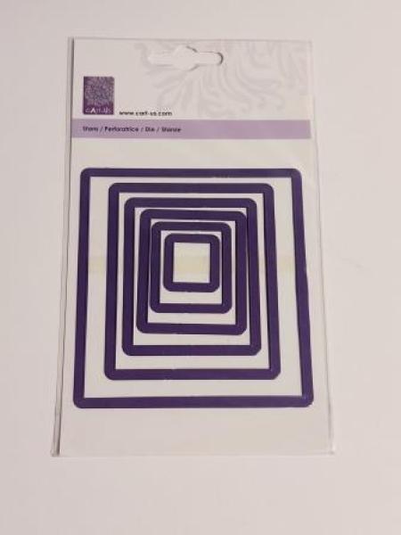 Stanzschablone Rechtecke