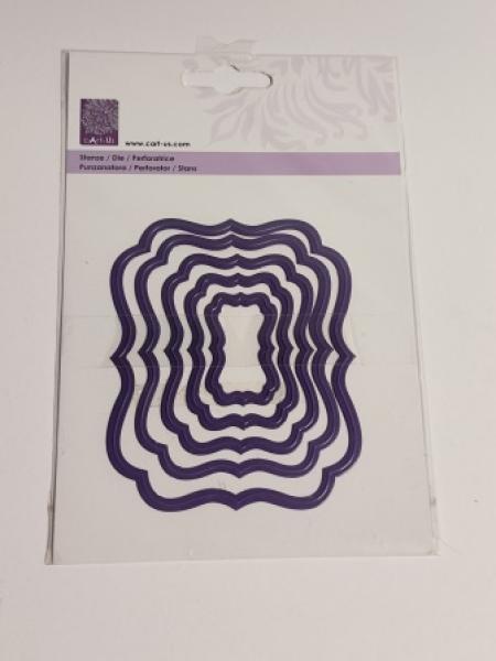 Stanzschablone Frame