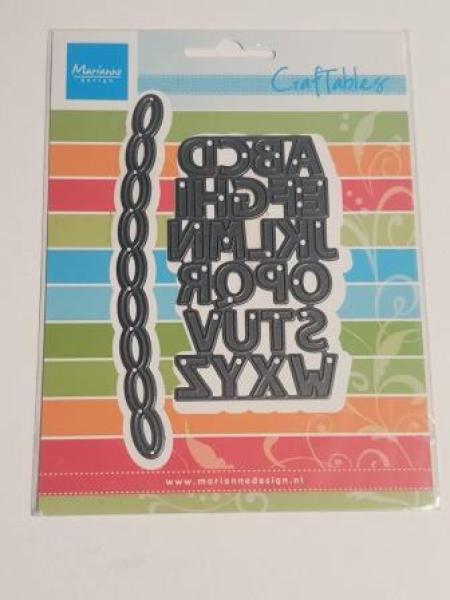 Stanzschablone Alphabet