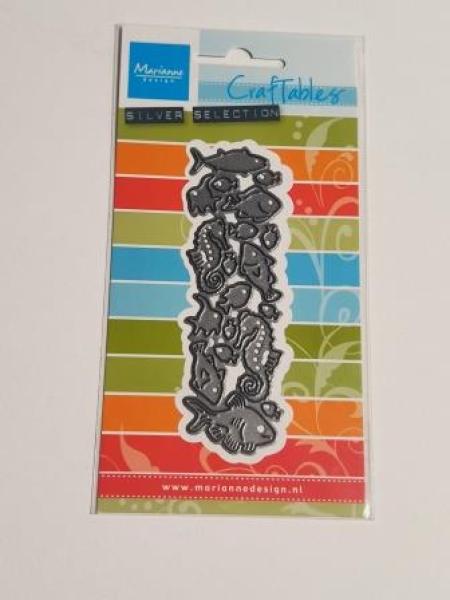 Stanzschablone Fische