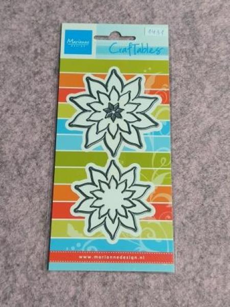 Stanzschablone Blumen