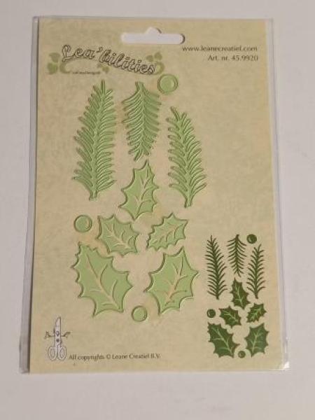 Lea’bilitie® Weihnacht Blätter Präge- und Schneideschablone