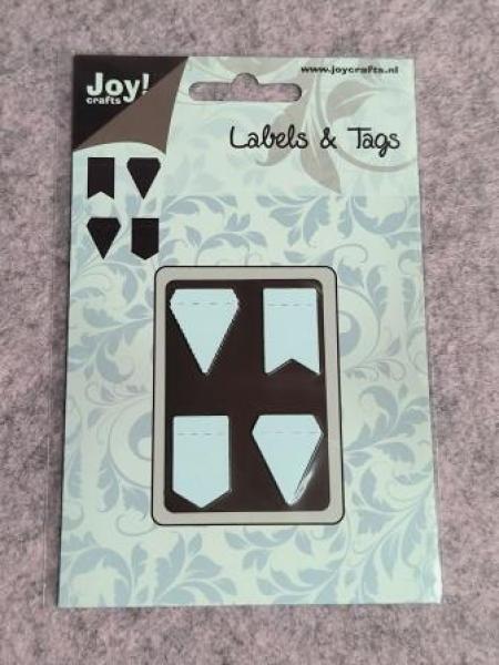 Stanzschablone Wimpel