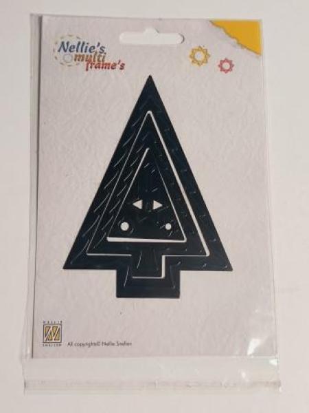 Nellies Multi Frame Die MFD015 Kerstboom