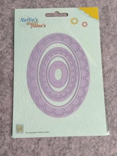 Nellie Snellen - Multi Frame Die - Oval-4