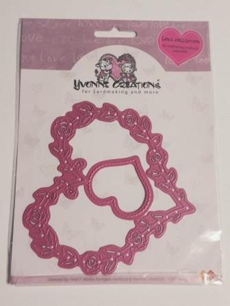 Die - Yvonne Creations - Love - Hearts
