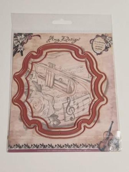 Stanzschablone Rahmen