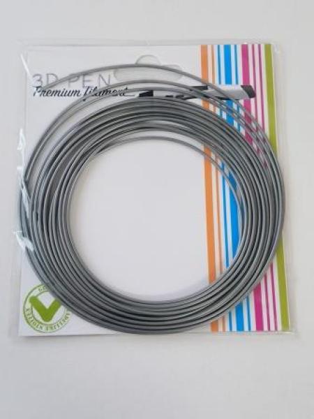 3D Pen filament - 5M - Zilver