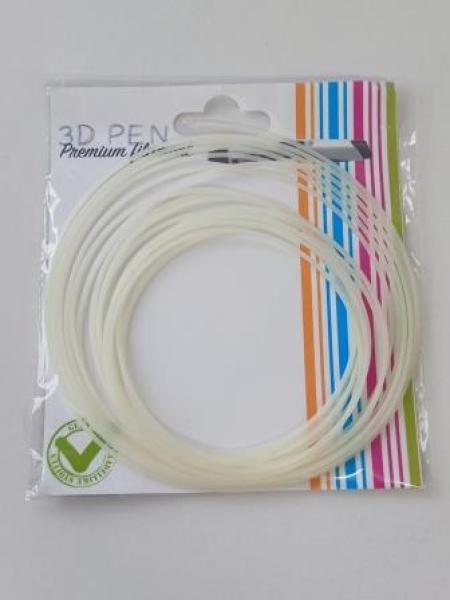 3D Pen filament - 5M - Glow in the dark (groen/geel)