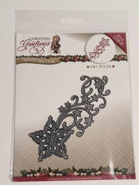 Die - Amy Design - Christmas Greetings - Shooting Star