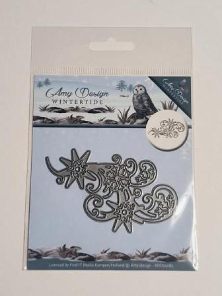 Die - Amy Design - Wintertide - Ice Crystal Swirl